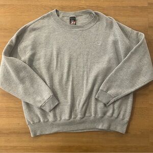 Classic Gray Crewneck Sweater